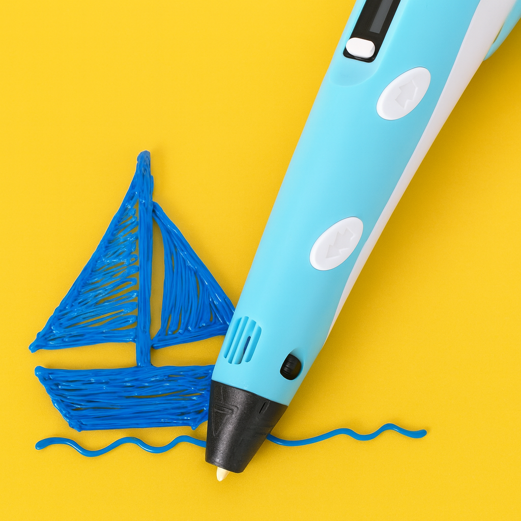 Bolígrafo Mágico 3D + 6 Recambios Color