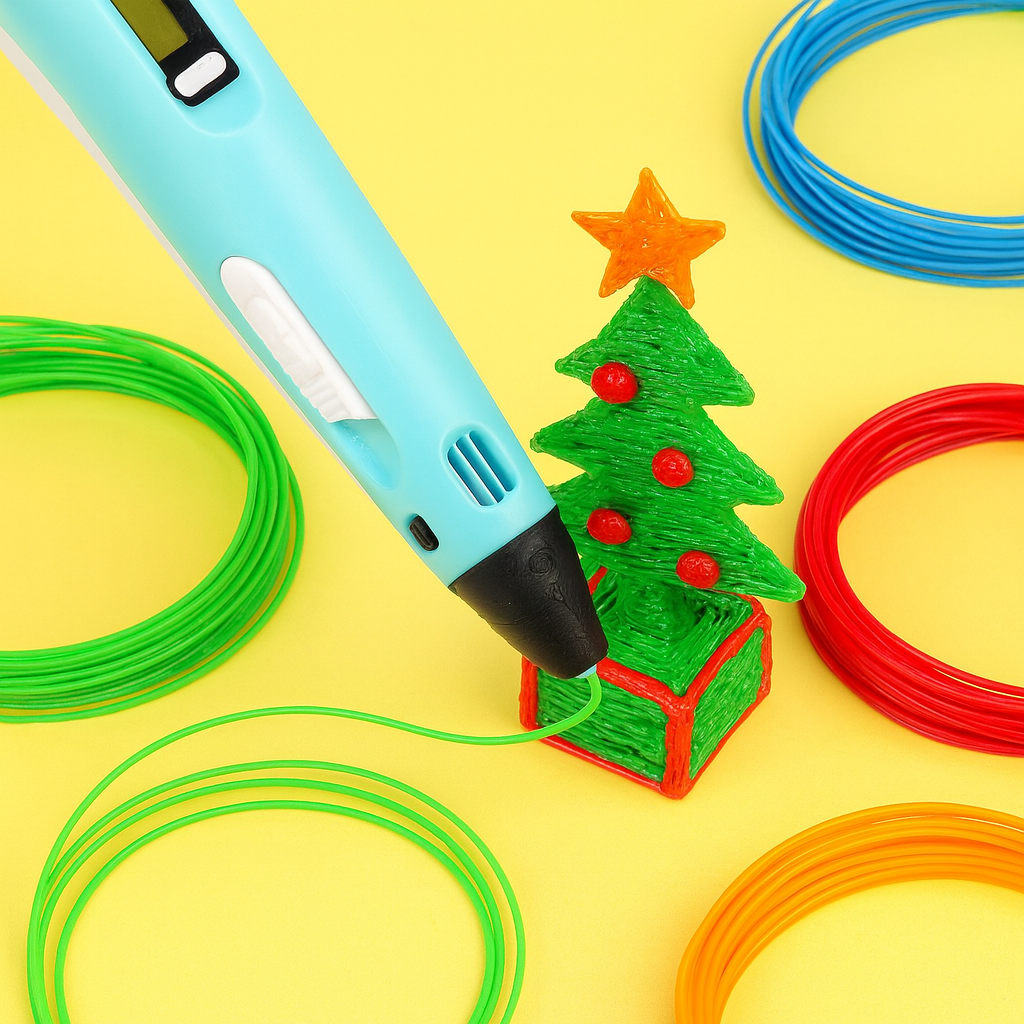 Bolígrafo Mágico 3D + 6 Recambios Color